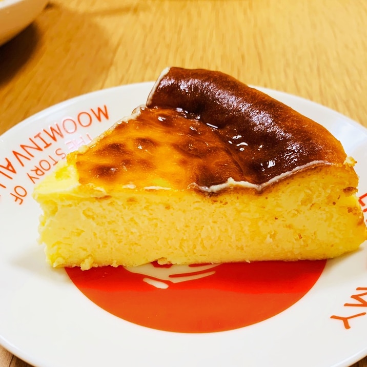 生クリームなし！さらに牛乳なしのバスクチーズケーキ